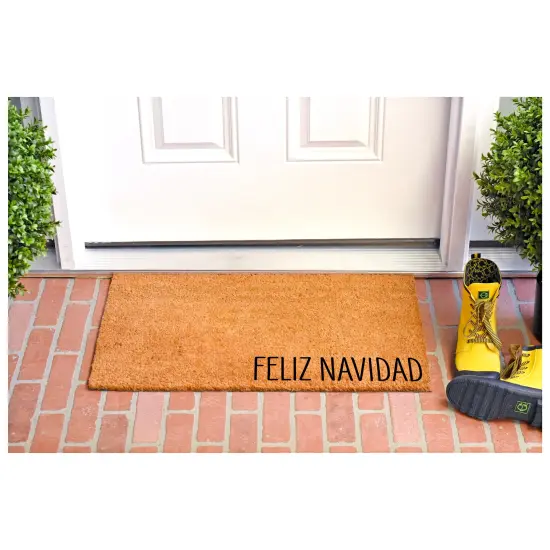 Calloway Mills Feliz Navidad Doormat {6}
