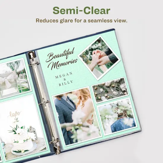 Avery EcoFriendly Recycled Economy Sheet Protectors, Semi-Clear, Top Load, 100 Document Protectors (75537) {4}