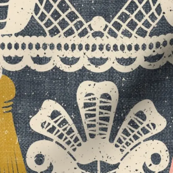 Various Fabrics by the Yard or Fat Quarter Pastel Tassels Lace Stripe Sewing Room Distressed Custom Printed Fabric by Spoonflower {7}