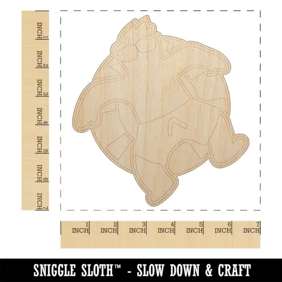 Summer Man in Swimsuit Floating Unfinished Wood Shape Piece Cutout for DIY Craft Projects {1}
