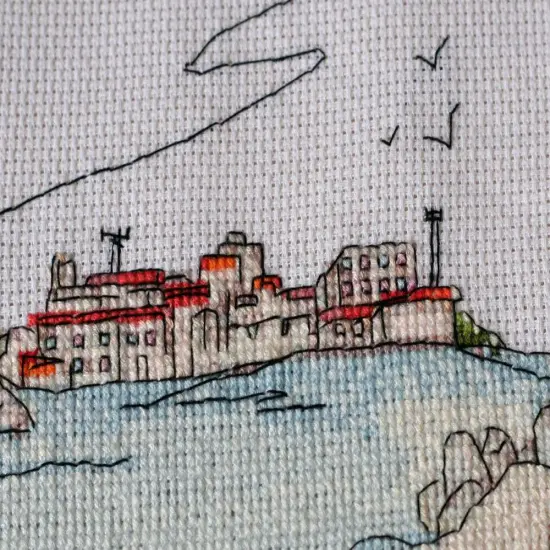 Cross-stitch kit Lighthouse light {4}