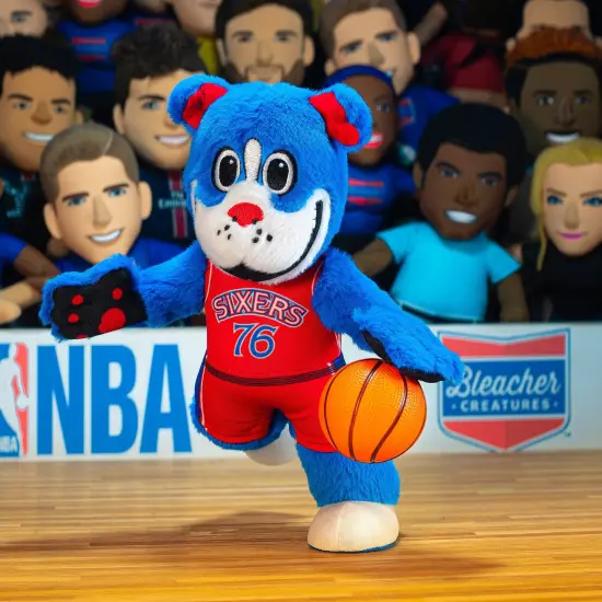 Bleacher Creatures Philadelphia 76ers Franklin Hardwood Classics 10" Mascot Plush Figure (Red Uniform) {6}