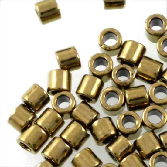 Miyuki Delica Seed Bead 8/0 Metallic Bronze {3}