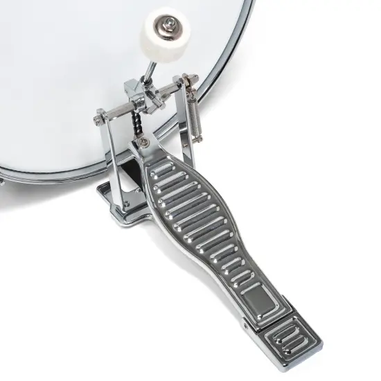 Ashthorpe 5-Piece Complete Junior Drum Set with Genuine Brass Cymbals - Advanced Beginner Kit with 16" Bass, Adjustable Throne, Cymbals, Hi-Hats, Pedals & Drumsticks {6}