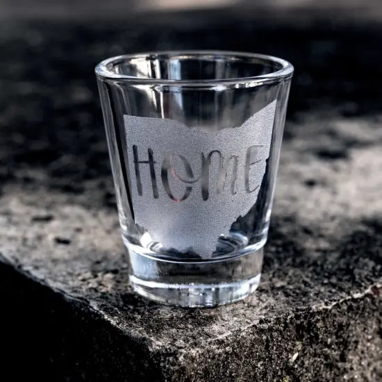 2oz State Home - Ohio Shot glass {1}