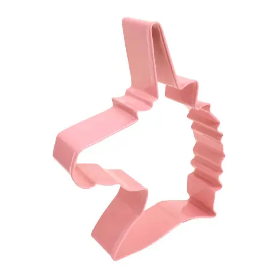 Unicorn Head Cookie Cutter (Pink, 4.75") {2}