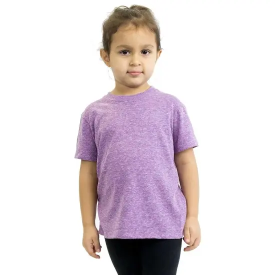 BELLA + CANVAS&reg; Toddler Triblend Crewneck Short sleeve Tee Green Triblend {4}