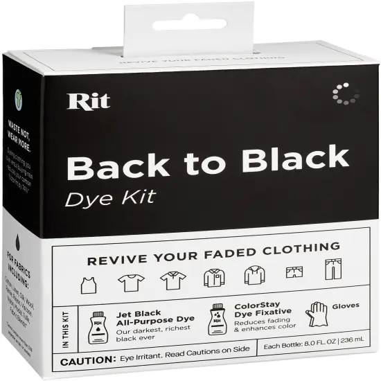 Rit Tie-Dye Kit-Back To Black {2}