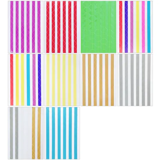 Wrapables Photo Corner Stickers, Photo Mounting Self Adhesives for DIY Crafts, Scrapbooking, Album, Diary 2040pcs Color {2}