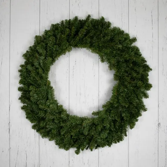 Northlight Artificial Canadian Pine Christmas Wreath - 36" - Unlit Green {5}