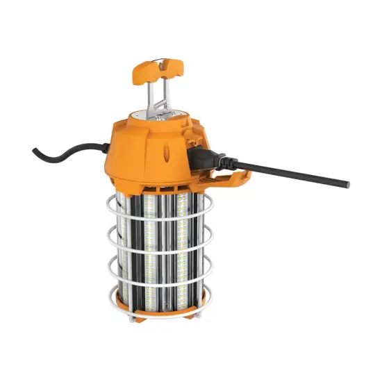 Satco 150w LED Hi-Lumen temporary Hi-Bay Caged lamp 5000K 120v Natural Light {4}