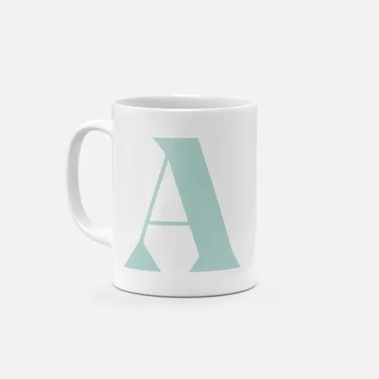 Monogram Letter 11oz Mug IX {5}