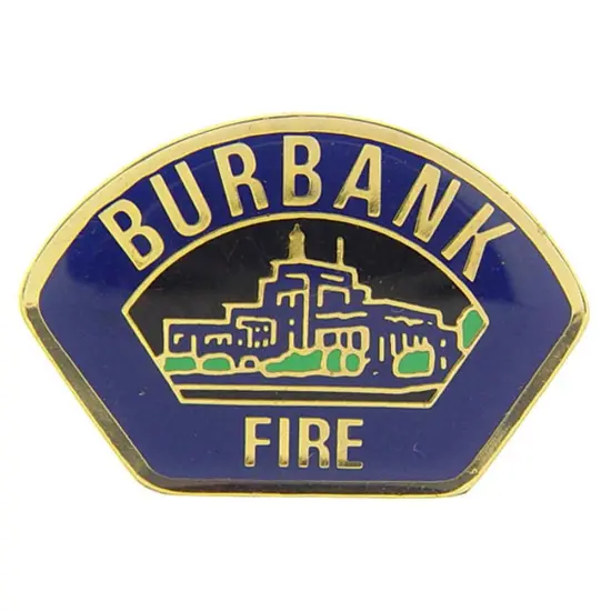 Burbank Fire Department Pin 1" {1}