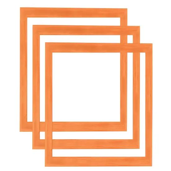 Millbrook Collection Country Chic Wood Picture Frames, Narrow - 1-1/2" Face Solid Wood Molding for Photos, Artwork & Prints Includes Acrylic Glazing - Made in USA {1}