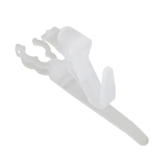 Simple Living Set of 25 Ladderless Gutter and Shingle Christmas Light Clips - 3.75" Clear {1}