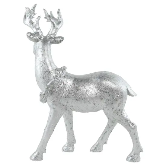 Northlight Elegant Christmas Reindeer Figure - 11.5" - Silver {7}