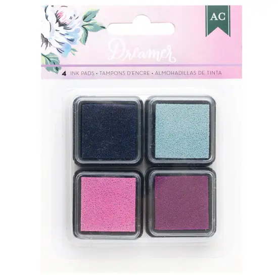 American Crafts Dreamer Ink Pads-4/Pkg {1}