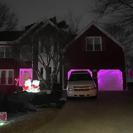 Northlight LED C9 Christmas Lights - Pink - 16' White Wire - 25ct {5}