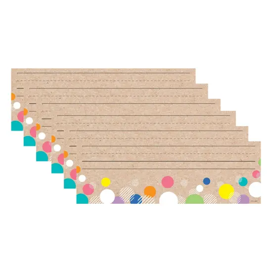 Krafty Pop! Colorful Kraft Bubbles Name Plates, 36 Per Pack, 6 Packs {1}