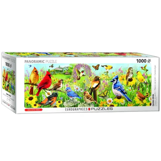 Eurographics 1000 Piece Jigsaw Puzzle, Backyard Birds {1}