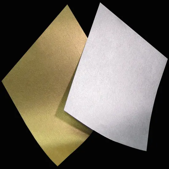 Black Ink Origami Paper Pack Single-Sided 6"X6"-Metallic Mulberry 24 Sheets {2}