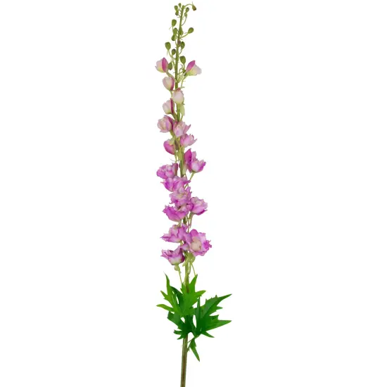Northlight Real Touch&trade; Magenta Pink Delphinium Artificial Floral Stems, Set of 6 - 40" {4}