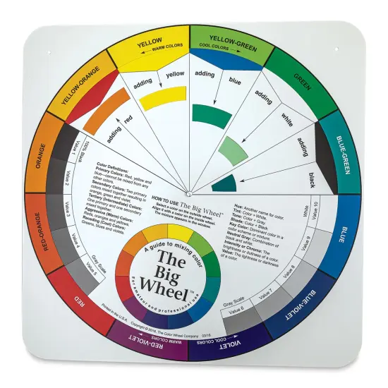 Artist's Color Wheel - The Big Wheel, Classroom Version, 26" {1}