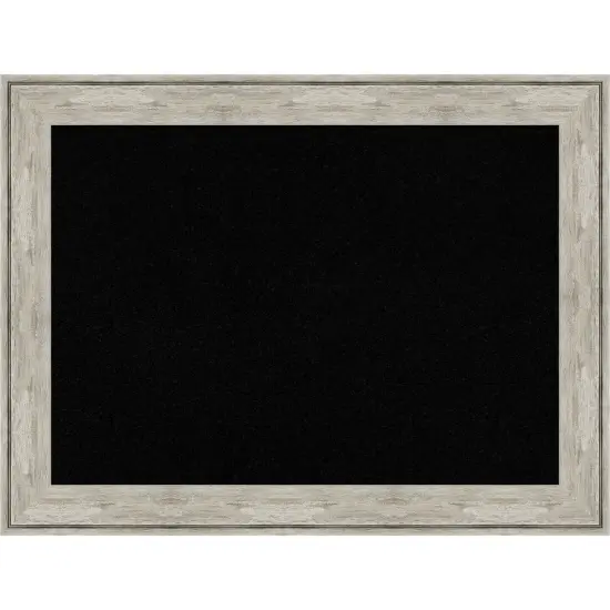 Crackled Metallic Framed Corkboard, Black Cork {1}