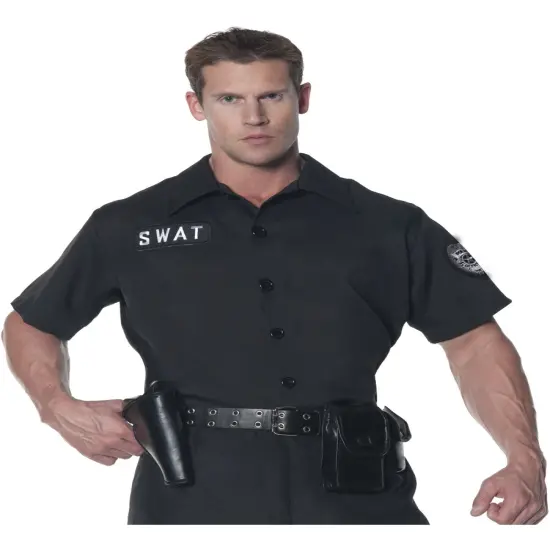Men's SWAT Costume Shirt {1}