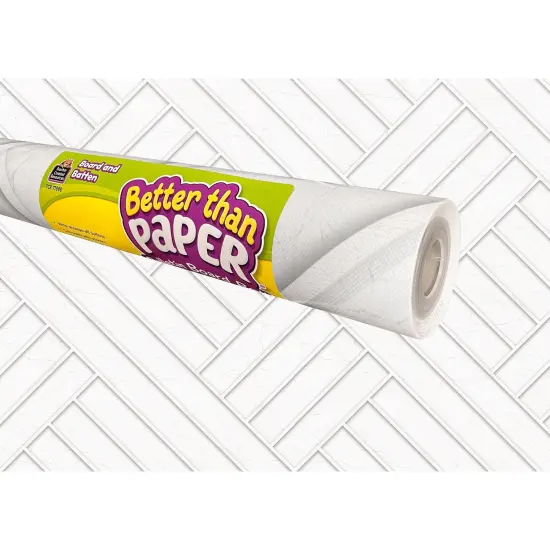 Better Than Paper&reg; Bulletin Board Roll, Board and Batten, 4-Pack {2}