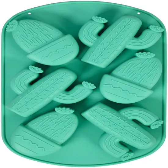 Wilton Silicone Mold-Cactus Party, 6 Cavity {2}