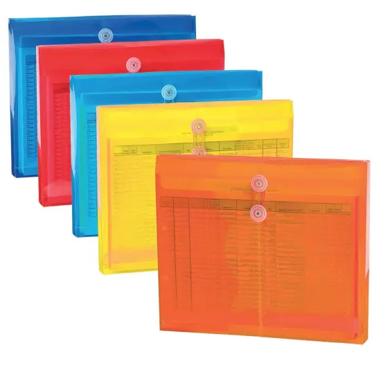 Poly Project Envelopes, 5 Per Pack, 2 Packs {2}