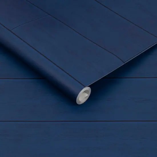 Transform Blue Plank Peel and Stick Wallpaper {3}