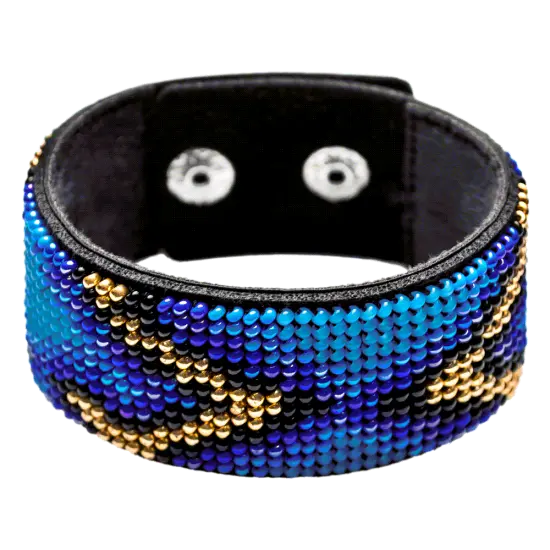 Bead embroidery kit on artificial leather FLBB-029 {2}