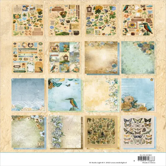Studio Light Essentials DIY Block Paper 32/Pkg-Nr. 61, Remembering Summer {2}