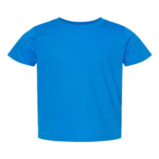 Rabbit Skins&reg; Toddler Fine Jersey Crewneck Short Sleeve Tee - 3321 Maroon {7}