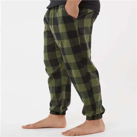Flannel Jogger | RADYAN&reg; Gold-black {7}