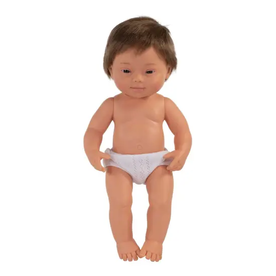 Miniland Doll with Down Syndrome - Caucasian Boy 15" {3}