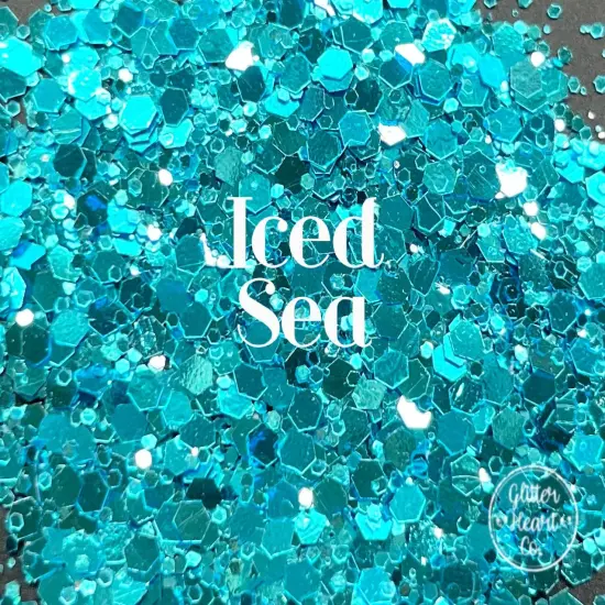 Polyester Glitter - Iced Sea by Glitter Heart Co.&trade; {3}