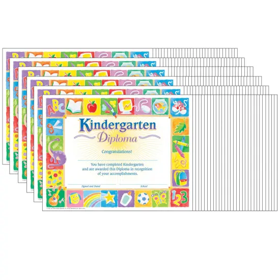 Classic Kindergarten Diploma, 30 Per Pack, 6 Packs {1}