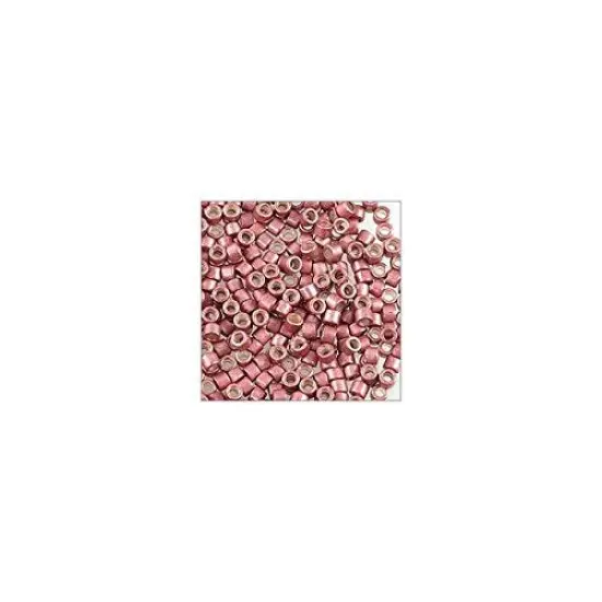 Miyuki Delica Seed Bead 11/0 Galvanized Semi-Matte Dusty Rose {3}