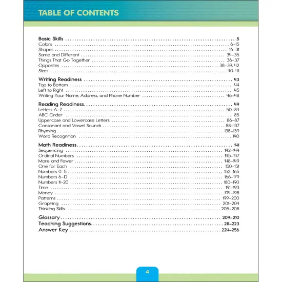 Carson Dellosa Complete Book of Kindergarten Workbook, Activity Book With Alphabet, Reading and Math Readiness, Phonics, Writing Practice, Classroom or Homeschool Curriculum {3}
