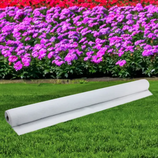 CC Outdoor Living 3' x 50' Spring and Fall Garden Crop Cover White {3}