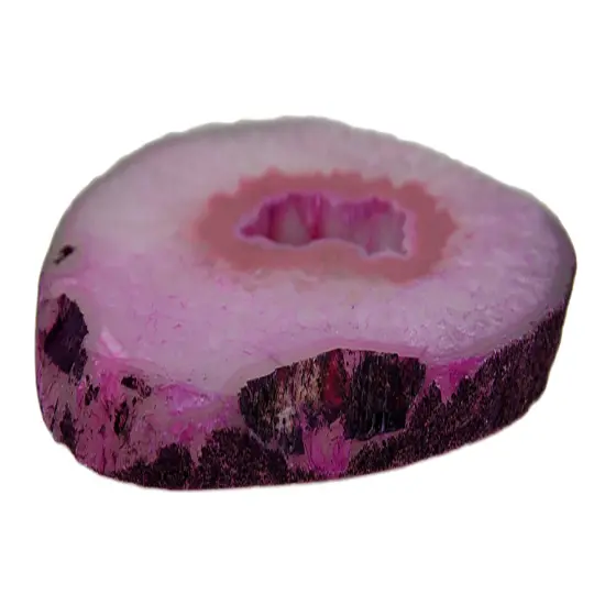 Polished Brazilian Agate Slice Trivet {3}