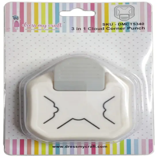 Dress My Craft 3 in 1 Paper Punch-Cloud Corner {1}