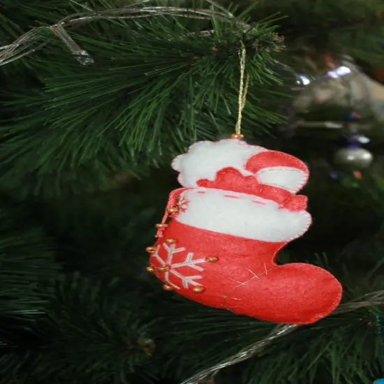 Felting kit New Year's toys {2}