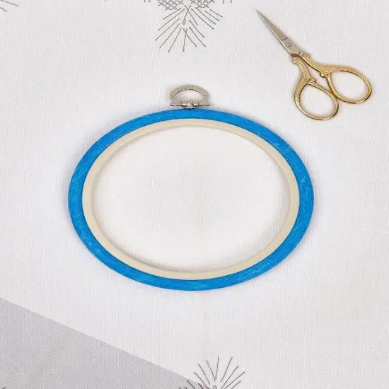Round Flexi Hoop Nurge 230-2 Blue {1}
