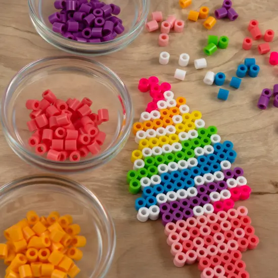 Perler Deluxe Fused Bead Tray 4,000/Pkg-With Pegboard {6}