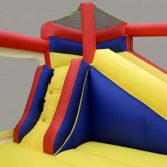 Inflatable Bounce House Castle with Super Slide & Blower {3}