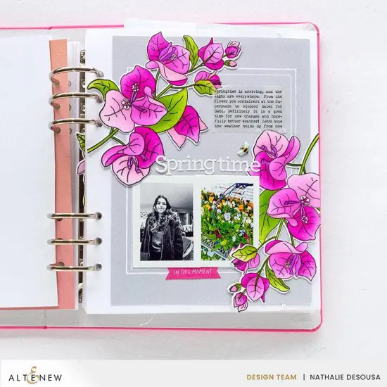 Altenew Build-A-Garden: Bougainvillea {5}